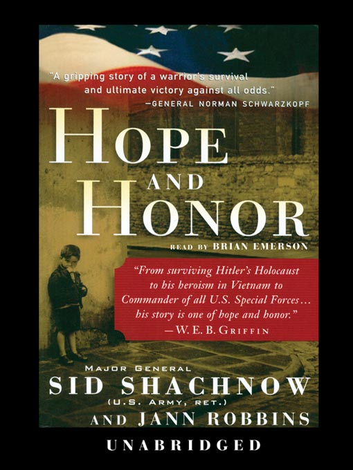Title details for Hope and Honor by General Sid Shachnow - Available
